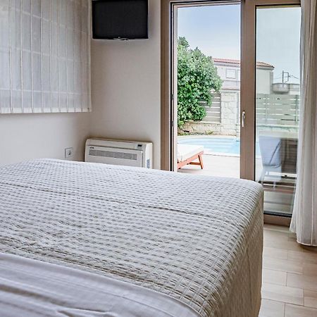 Superior Villa Marina Mare Sauna Hammam Nea Kydonia Exterior foto