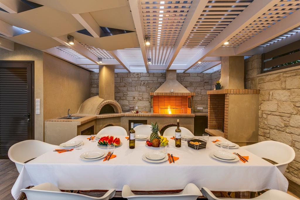 Superior Villa Marina Mare Sauna Hammam Nea Kydonia Exterior foto