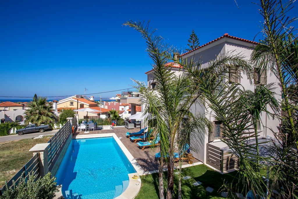 Superior Villa Marina Mare Sauna Hammam Nea Kydonia Exterior foto