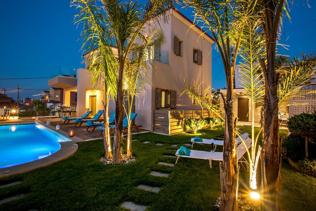 Superior Villa Marina Mare Sauna Hammam Nea Kydonia Exterior foto