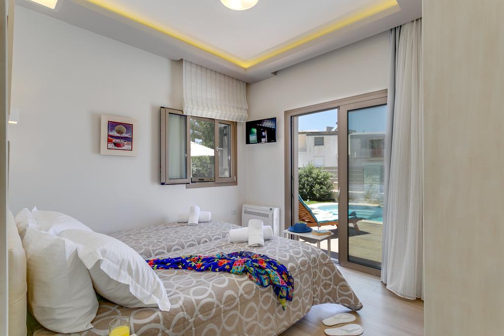 Superior Villa Marina Mare Sauna Hammam Nea Kydonia Exterior foto